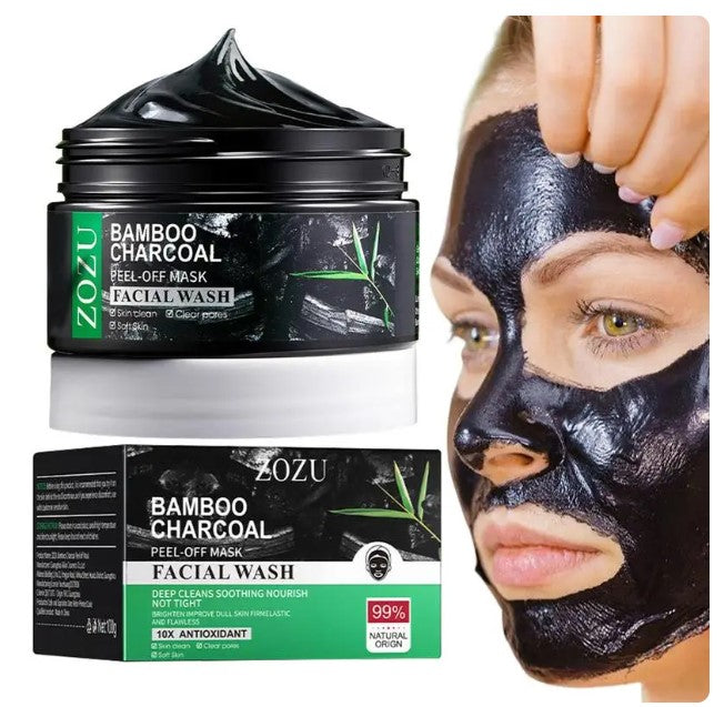 Crema Facial Exfoliante de Carbón